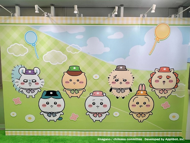 ちいかわ＆ハチワレ＆うさぎの雪像が初登場！ノベルティも可愛い