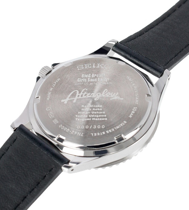 バンドリ！」Afterglowのロックな時計が登場♪ セイコーとのコラボ