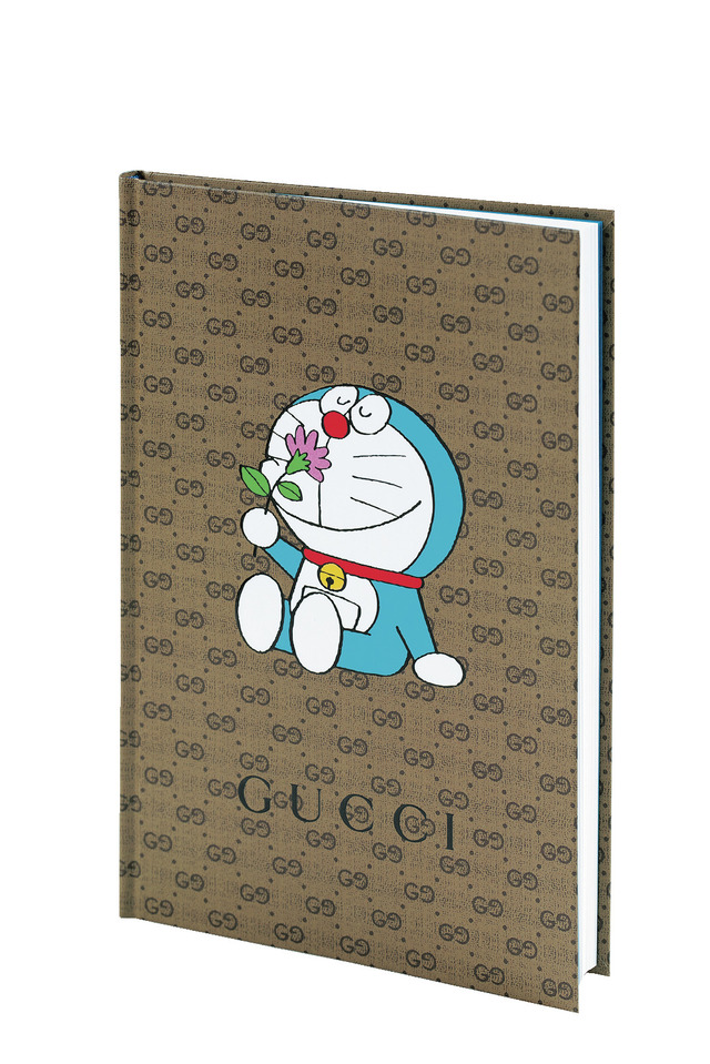 ドラえもん×GUCCI」コラボノート、メモ、便箋セットが特別付録に