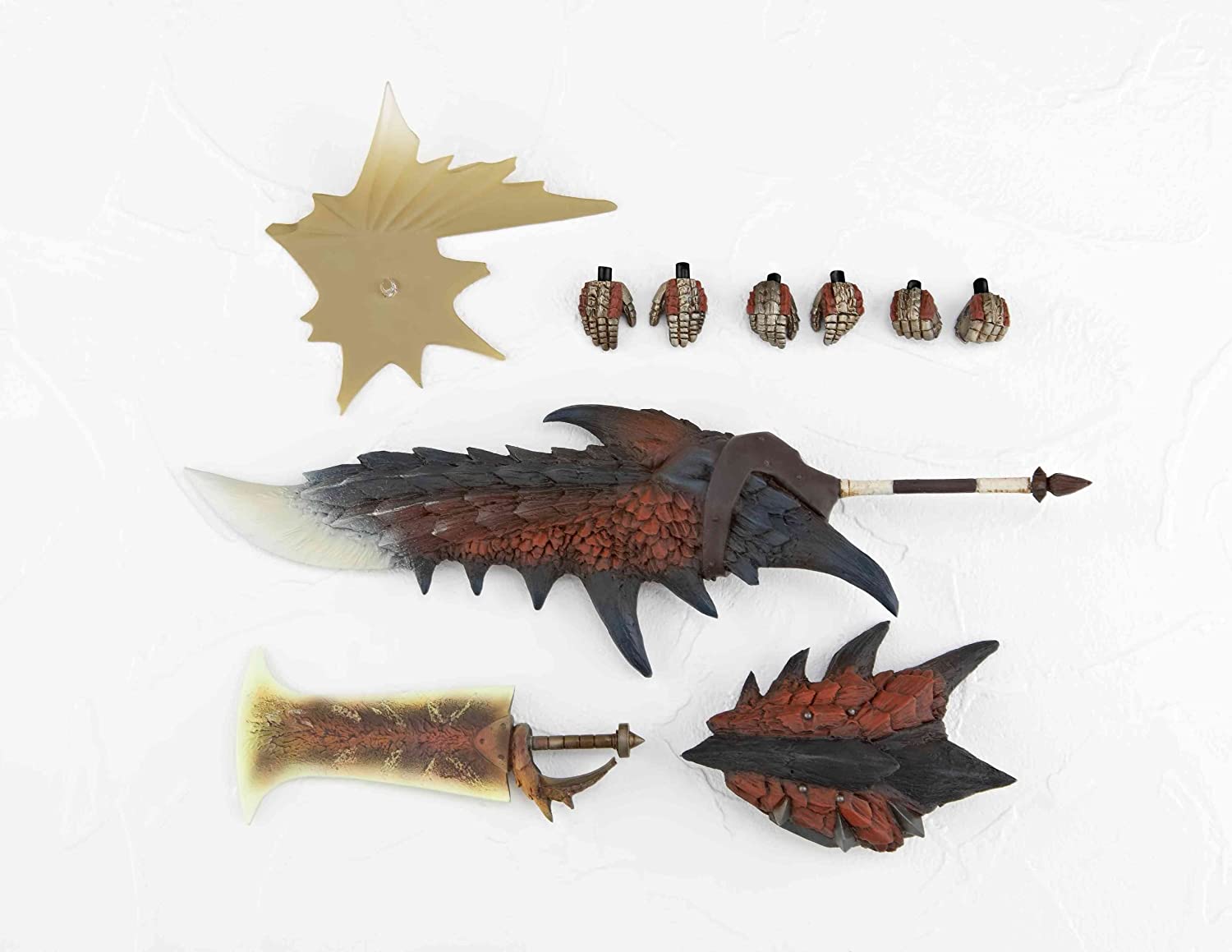 Revoltech Yamaguchi No.123 Hunter Swordsman Rathalos Series From