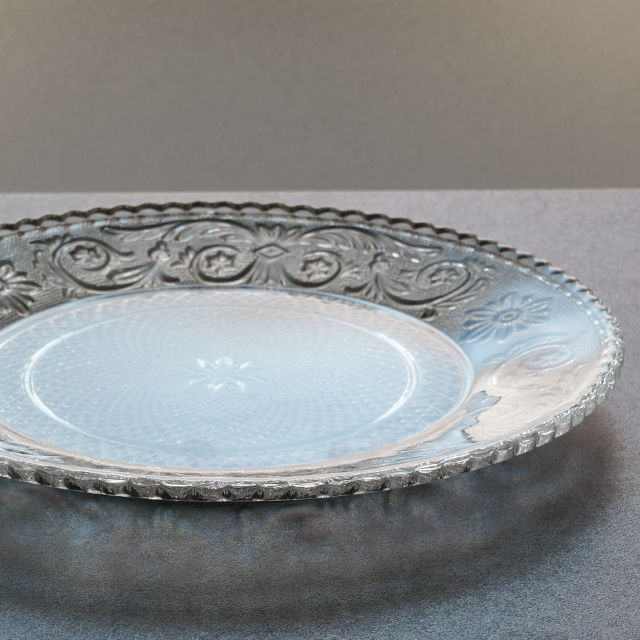 オールドバカラ「アラベスク ARABESQUE プレート6客組」《アンティック