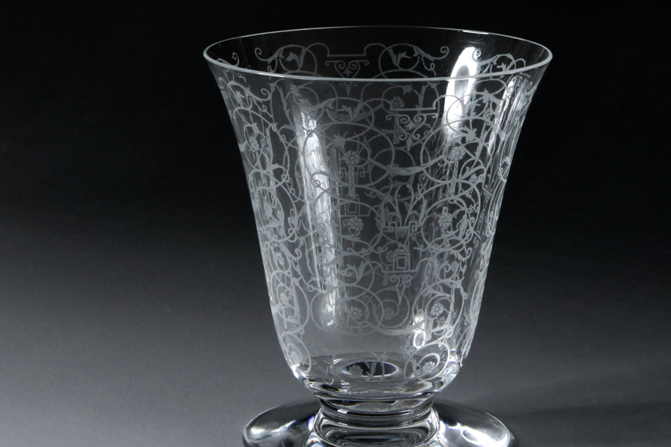 オールドバカラ「ミケランジェロ Michelangelo グラス 高さ8.8㎝（容量