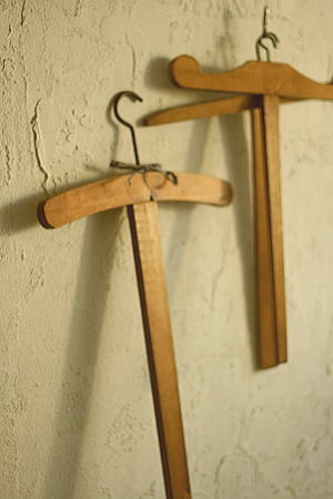 アンティークハンガー フランス 十字 木製 【Antiques Truffle 京都 鹿