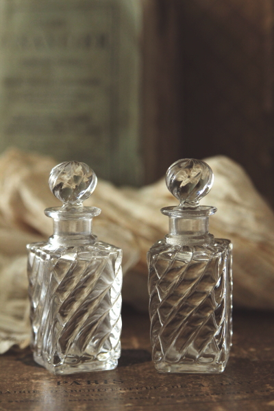 アンティークバカラ シュクリエ ボンボニエール baccarat bambous tors