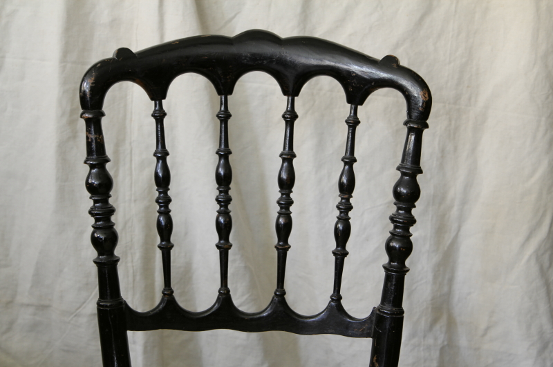 ナポレオンチェア 椅子 フランス アンティーク ナポレオン3世様式