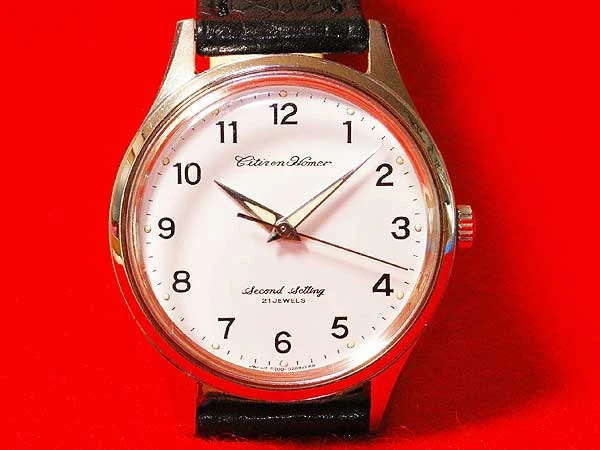 JA-1988| シチズン ホーマー 北海道・釧路鉄道管理局 国鉄時計