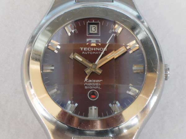 HA-3585| テクノス カイザー シグナル オーバーホール済み・修理保証書