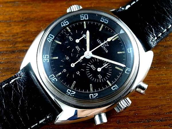 レマニア LEMANIA クロノグラフ インナーベゼル 1970年代 スピード