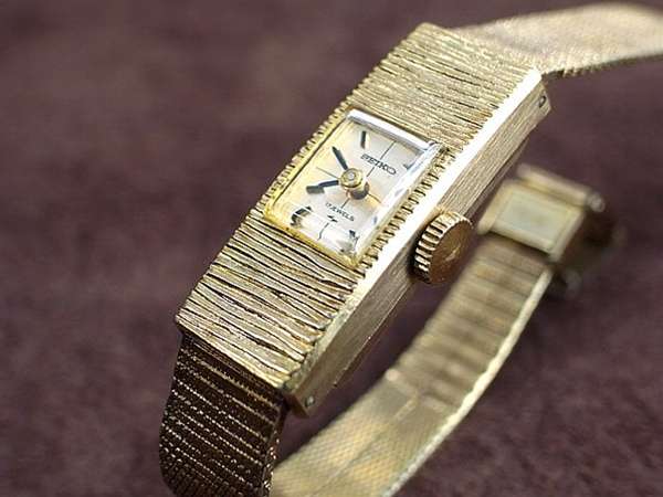 SEIKO 70s ビンテージ ステンレス柱脚 置時計 ミッドセンチュリー 美品