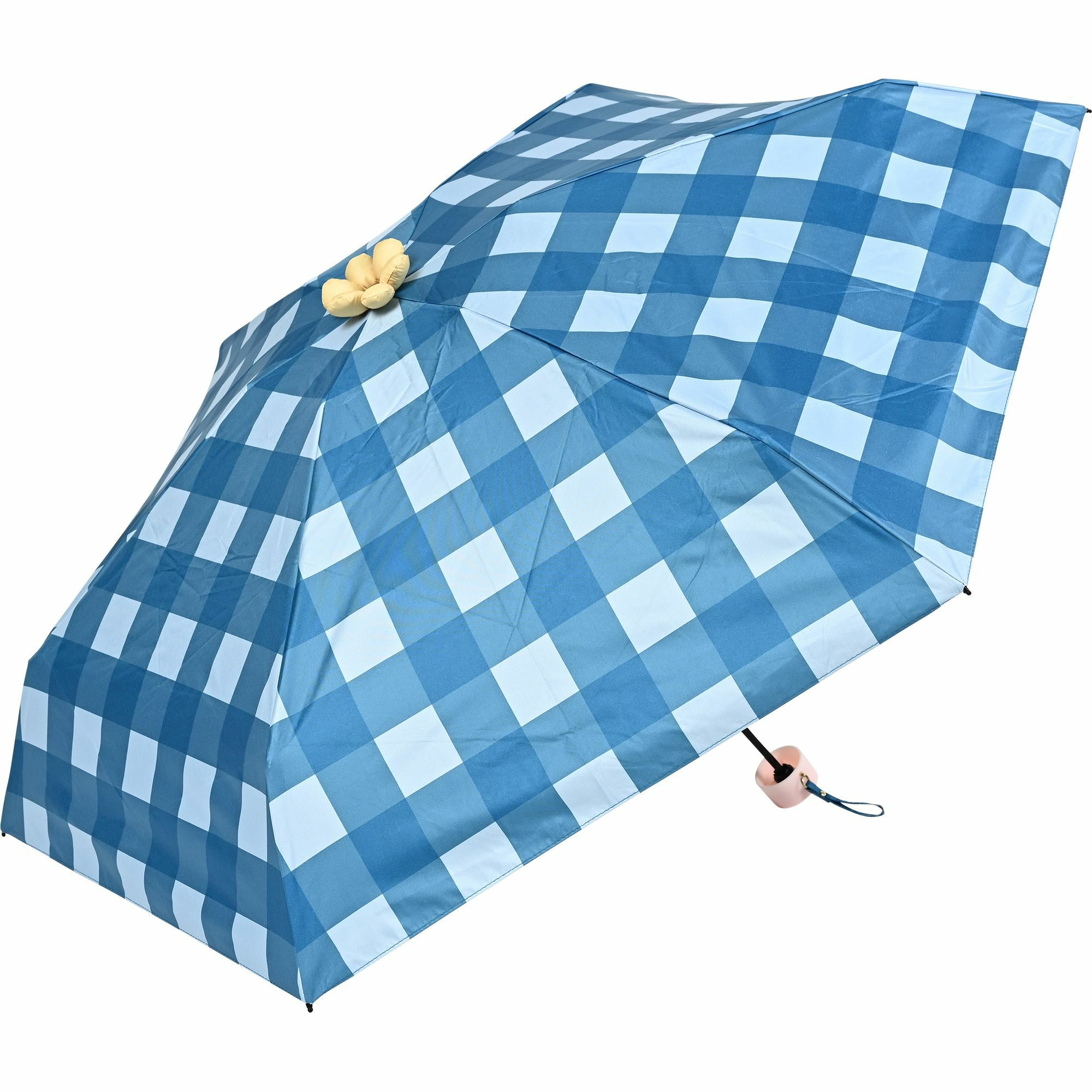 日傘 チェック 《Ohana Parasol》 折りたたみ傘 FW920 | ASCENTE