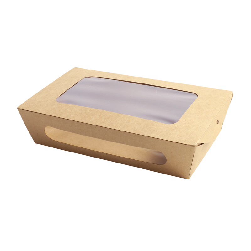 クラフト窓付フードボックス大|旭創業Webカタログ