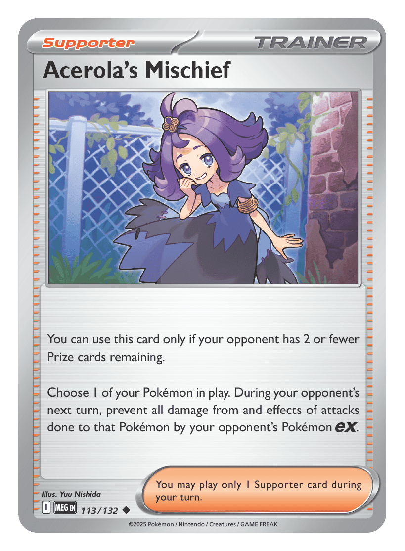Acerola's Mischief | Trainers Website