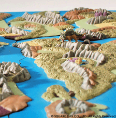 スクエニ、「ドラゴンクエスト 誕生25周年記念 マップジオラマ