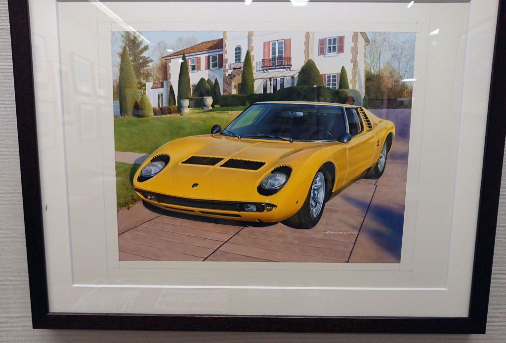 日本トップの自動車イラストレーターの作品に感動！Auto Mobile Art