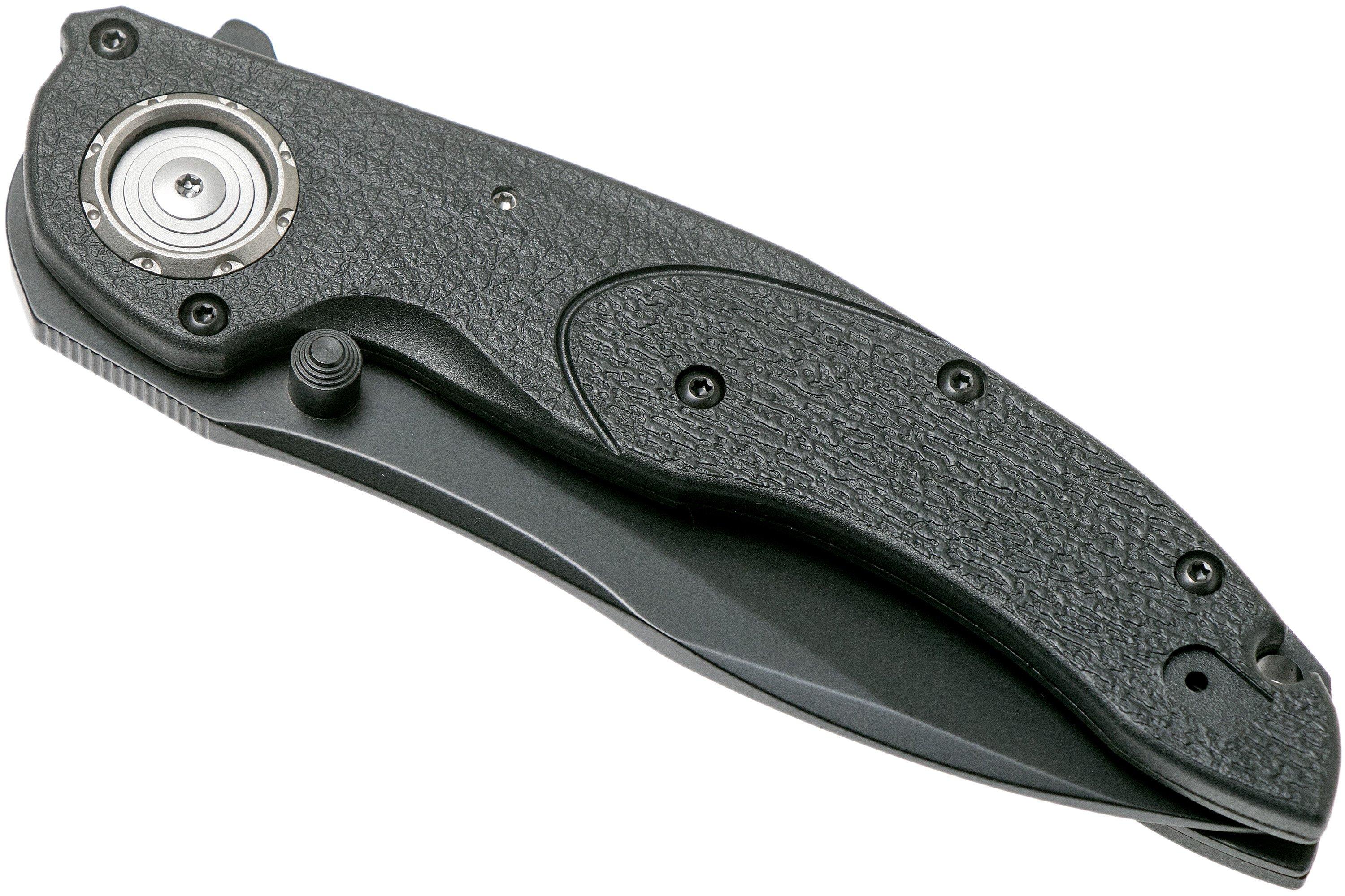 CRKT Linchpin 5406K Black Veff Serrated pocket knife, Flavio Ikoma