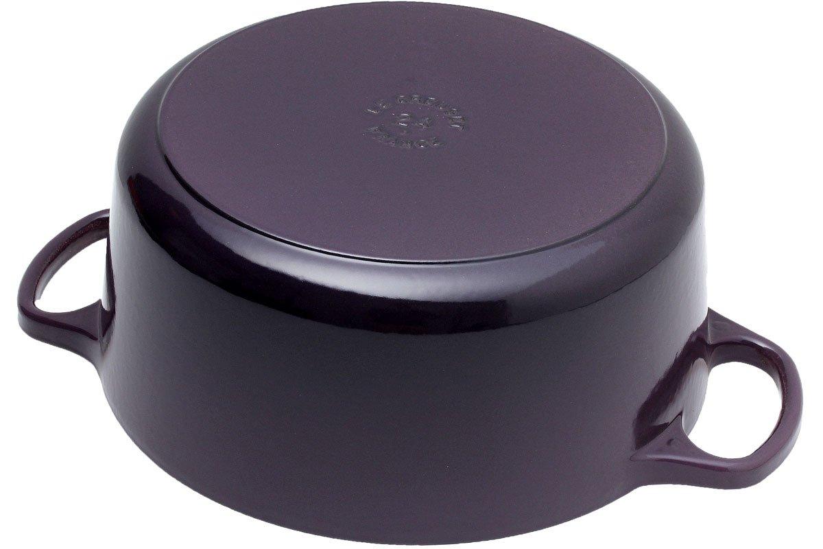 Le Creuset casserole-cocotte 24 cm, 4.2 L purple | Advantageously