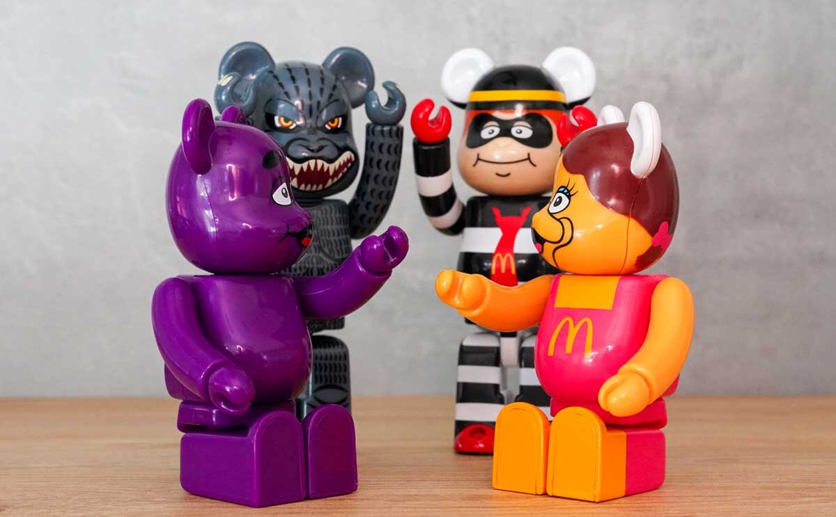 転売するな」「違反じゃないの？」【マック】ベアブリックがメルカリに