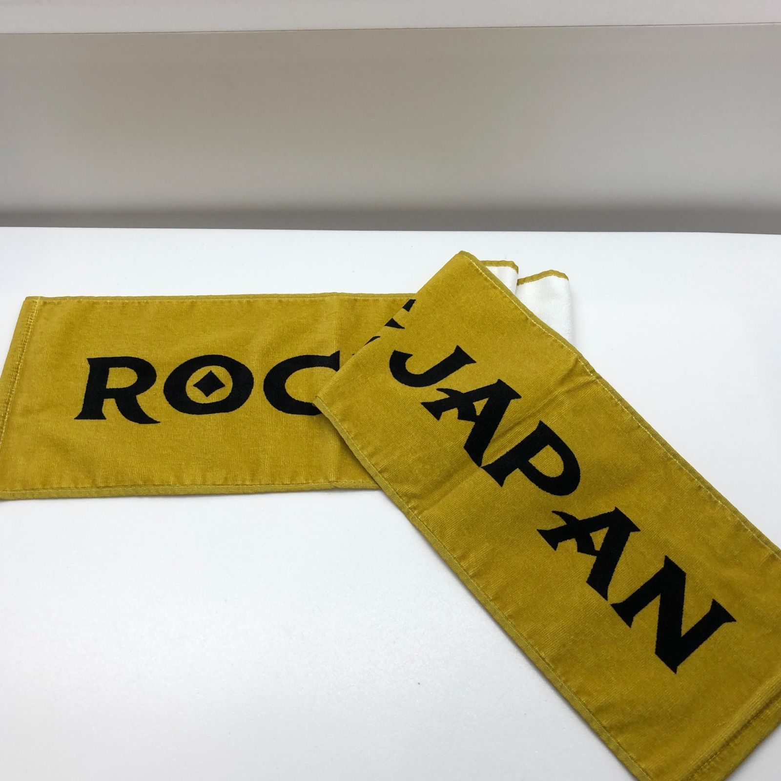 新品】グラスハート エキストラ記念 タオル ROCK ALIVE JAPAN イエロー