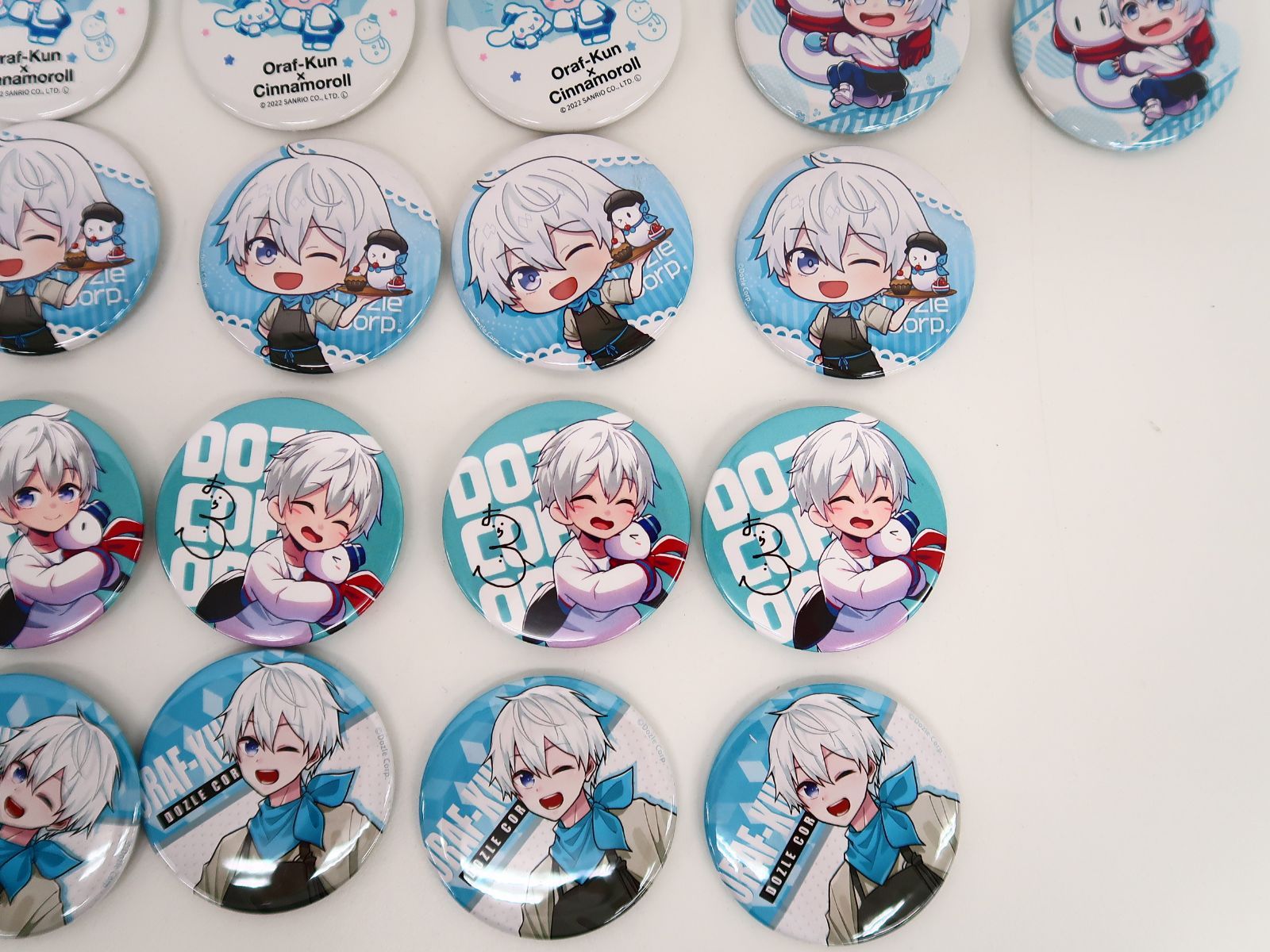 33個セット ドズル社 おらふくん 缶バッジ - メルカリ