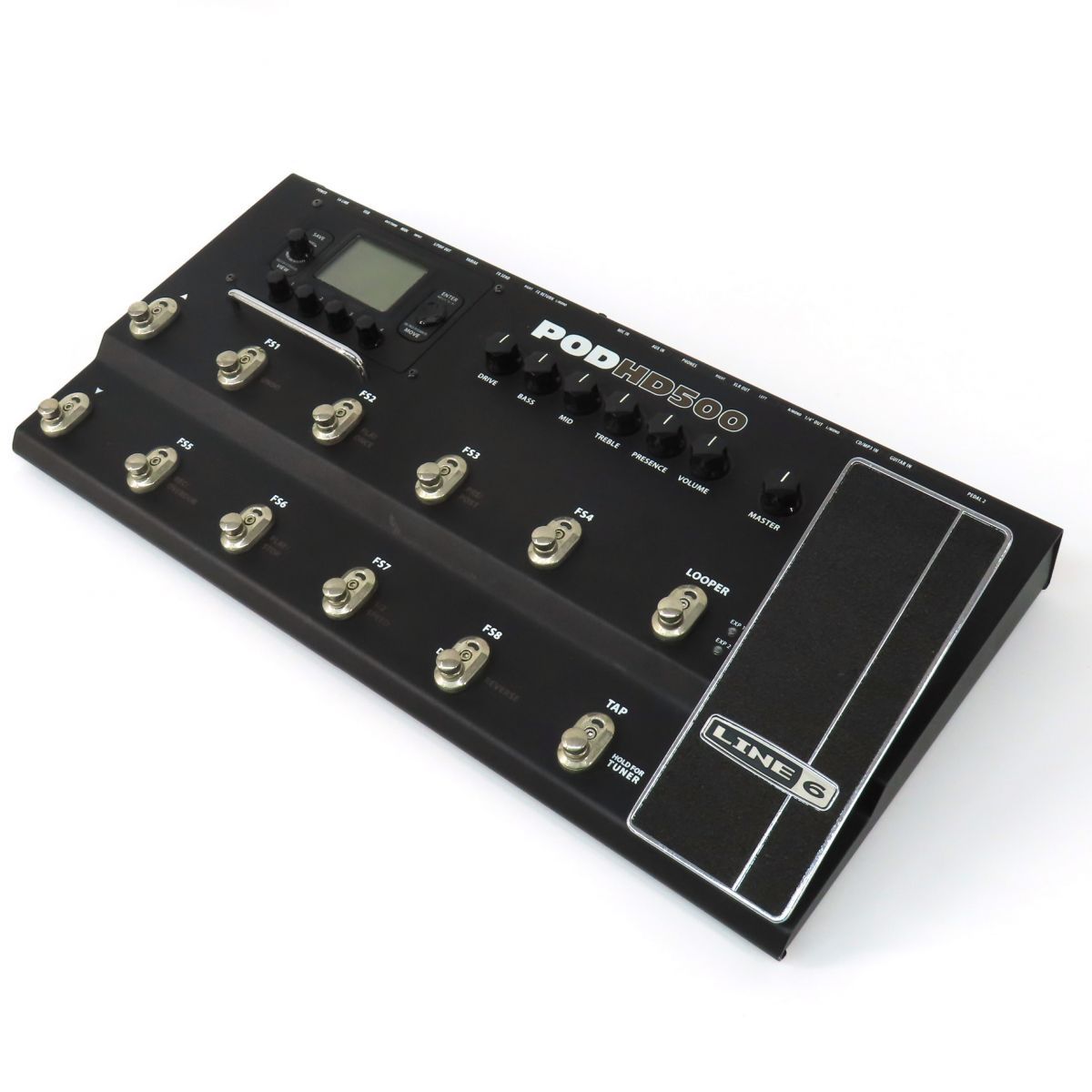 LINE 6 POD HD500 純正アダプタ、エフェクター ケース付き LINE 6 POD
