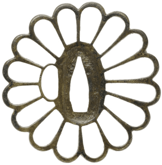 この菊花透の鉄鐔はいつ頃のものなのか考察｜刀箱師の日本刀ブログ