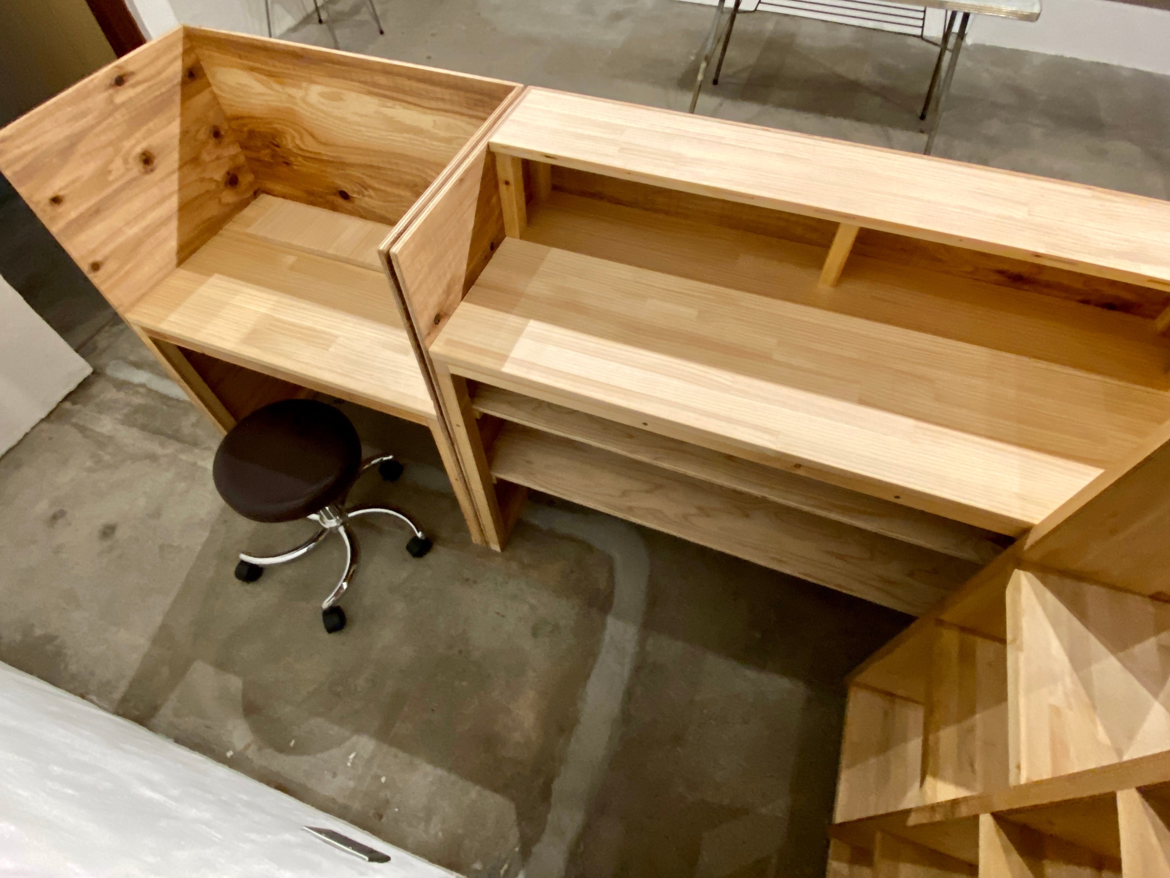 レジカウンターもDIYで作りました。｜カクカクブックス