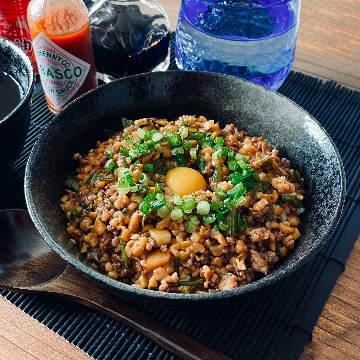 スタミナ納豆丼｜as