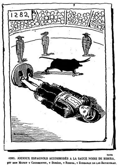 子供のためのオルセー美術館(161)ああっ、やられた！/マネ・切り取られ