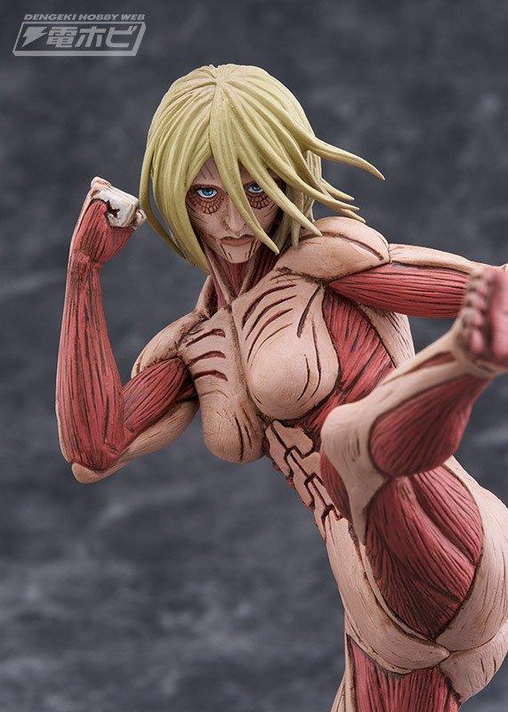 進撃の巨人』より、女型の巨人「アニ・レオンハート」がビッグサイズ