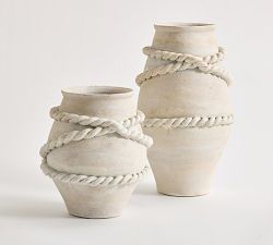 Artisan Rope Vase | Pottery Barn