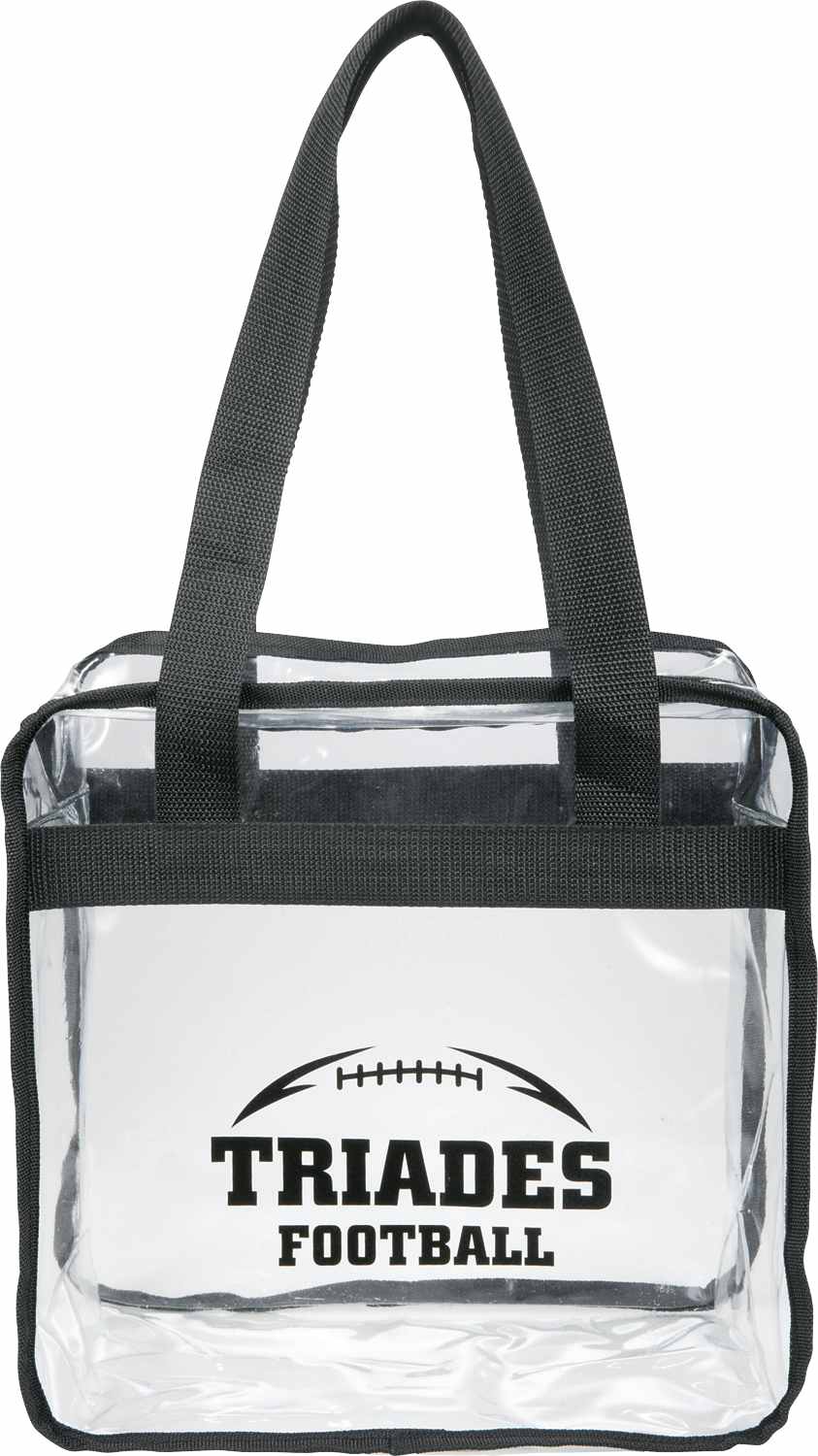Leeds Game Day Clear Zippered Safety Tote | PCNA