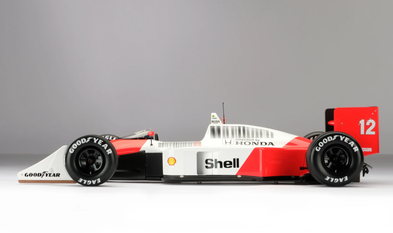 ☆1/12 Mclaren MP4/4 Ayrton Senna RACING CAR COLLECTION 1:18
