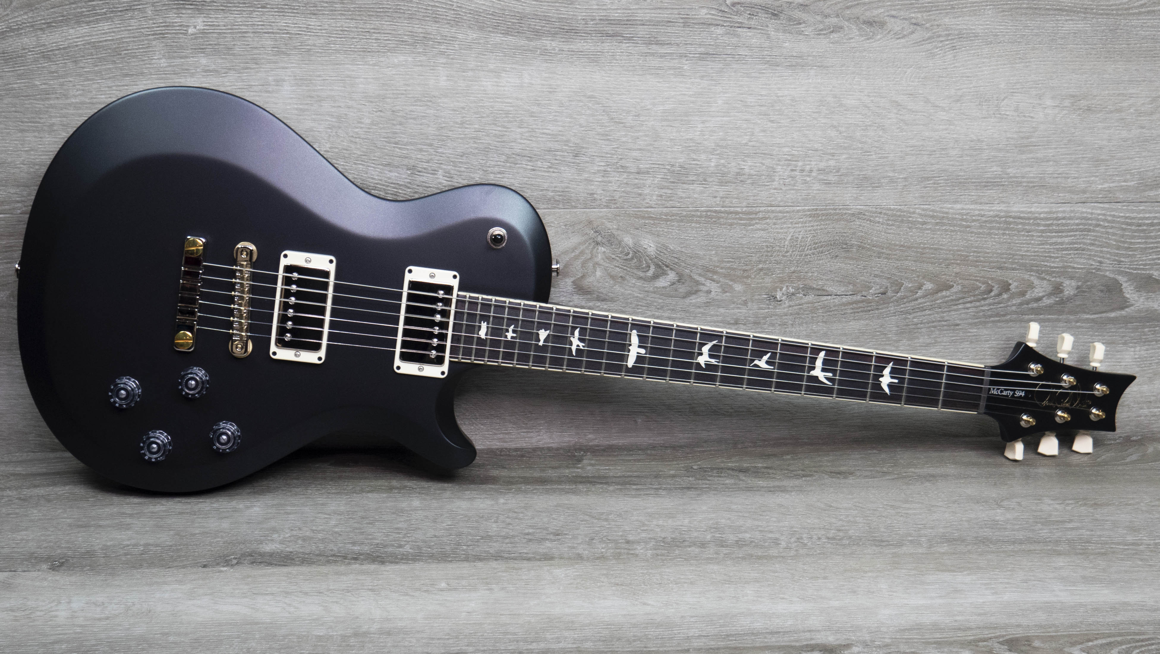 PRS S2 McCarty 594 Singlecut, Satin Black – A Strings