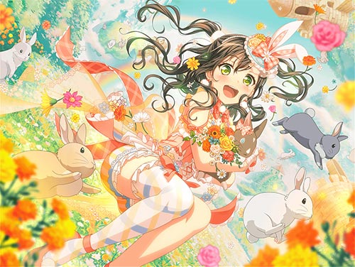 バンドリ！ガルパ】[凪ぐ海、そよぐ風]花園たえのスキルとイラスト