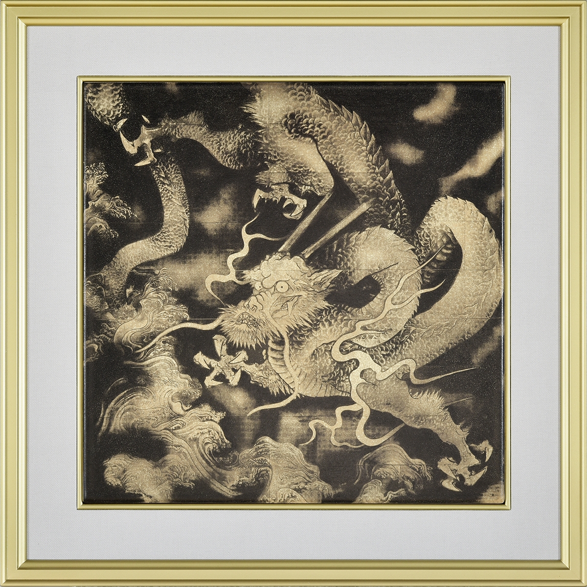 加山又造『 墨龍』 | 陶板画 | 日経アート