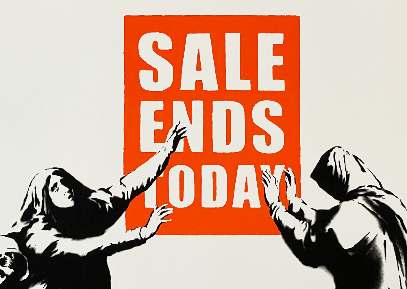 Banksy - WCP, Sale Ends Today - Kunstgalerie Art-ETC