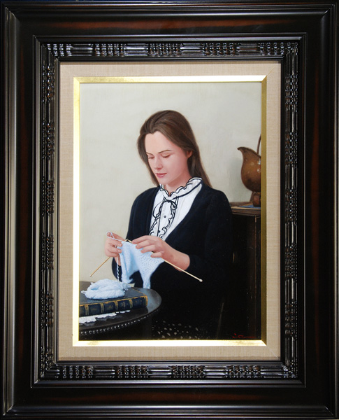 清水悦男 「White Room」 油彩4号｜【Arts Ship】のむら画廊