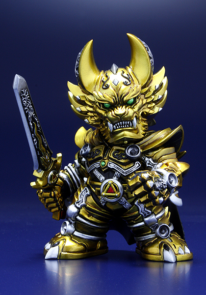 BANDAI 黄金聖闘士　ガロ　GARO　牙狼 フィギュア 烈火炎装」形態をイメージさせるカラーリングに！『牙狼＜GARO＞』より