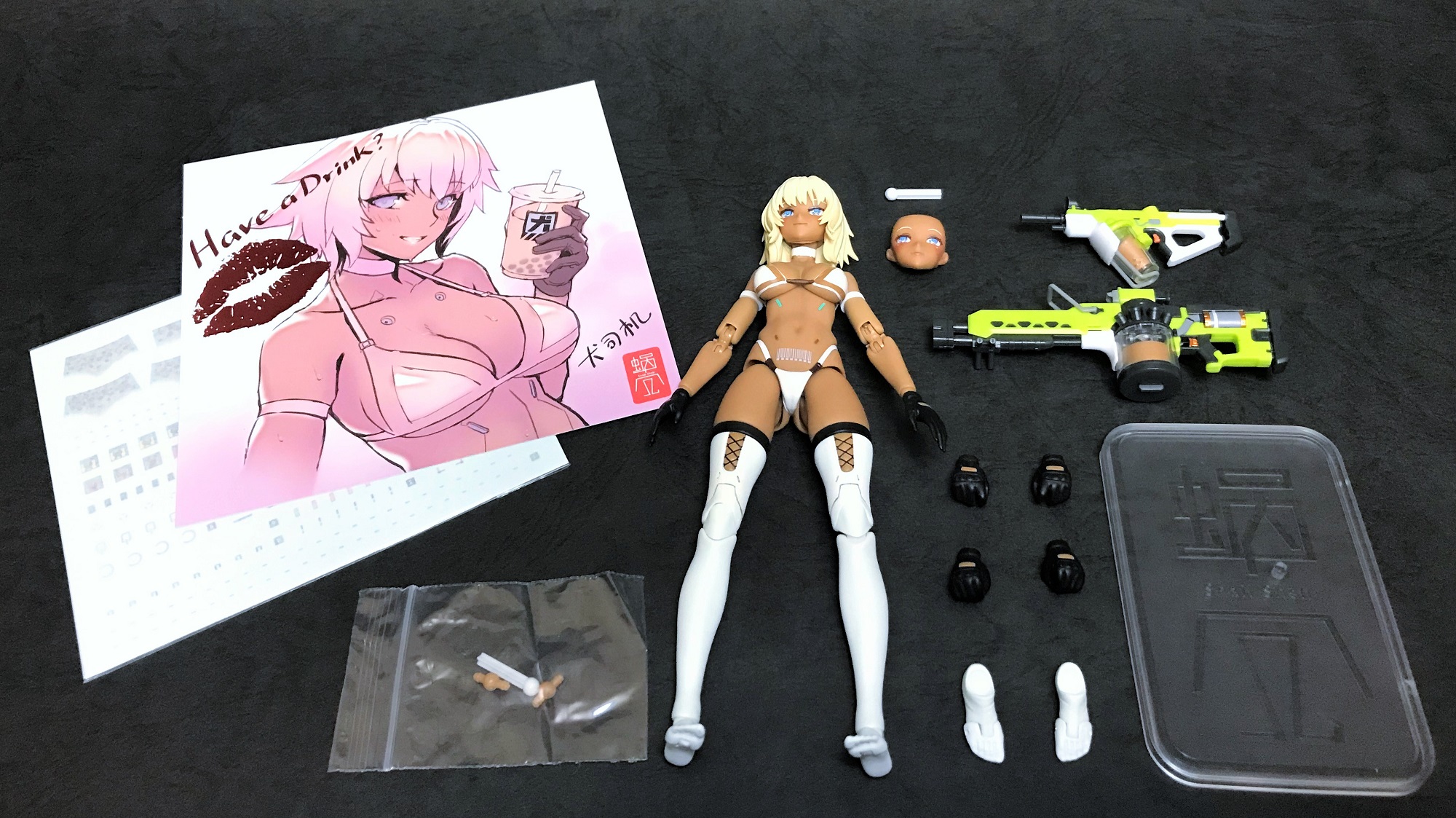 レビュー》タピオカの擬人化娘『 TAPIGAL ミルク・T 』+欠点 [蝸之殼