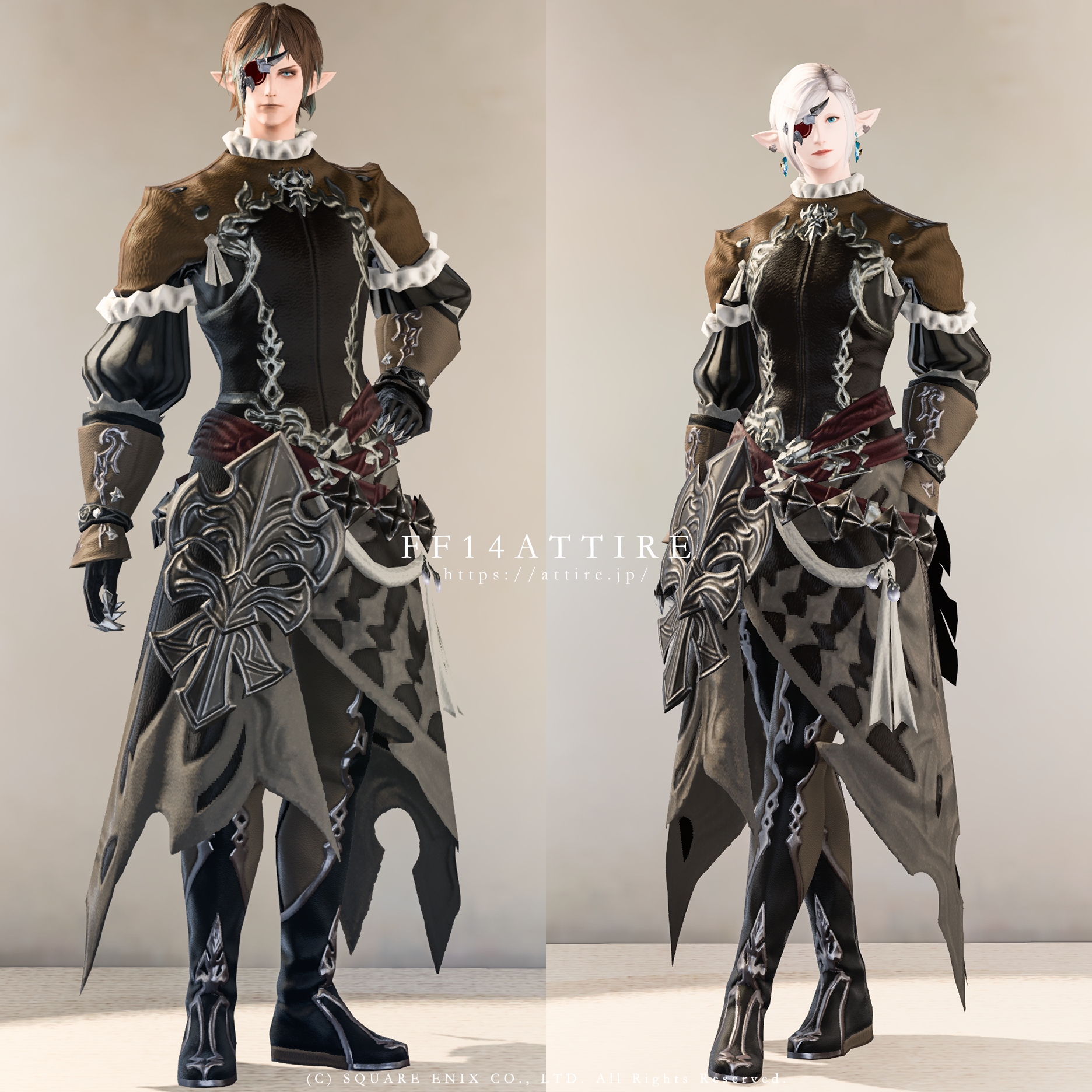 ボガトィーリ・キャスターバトルドレス【FF14 装備手帳】