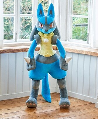タグ付き美品】等身大 ルカリオ ぬいぐるみ ポケモン 約120cm 受注生産