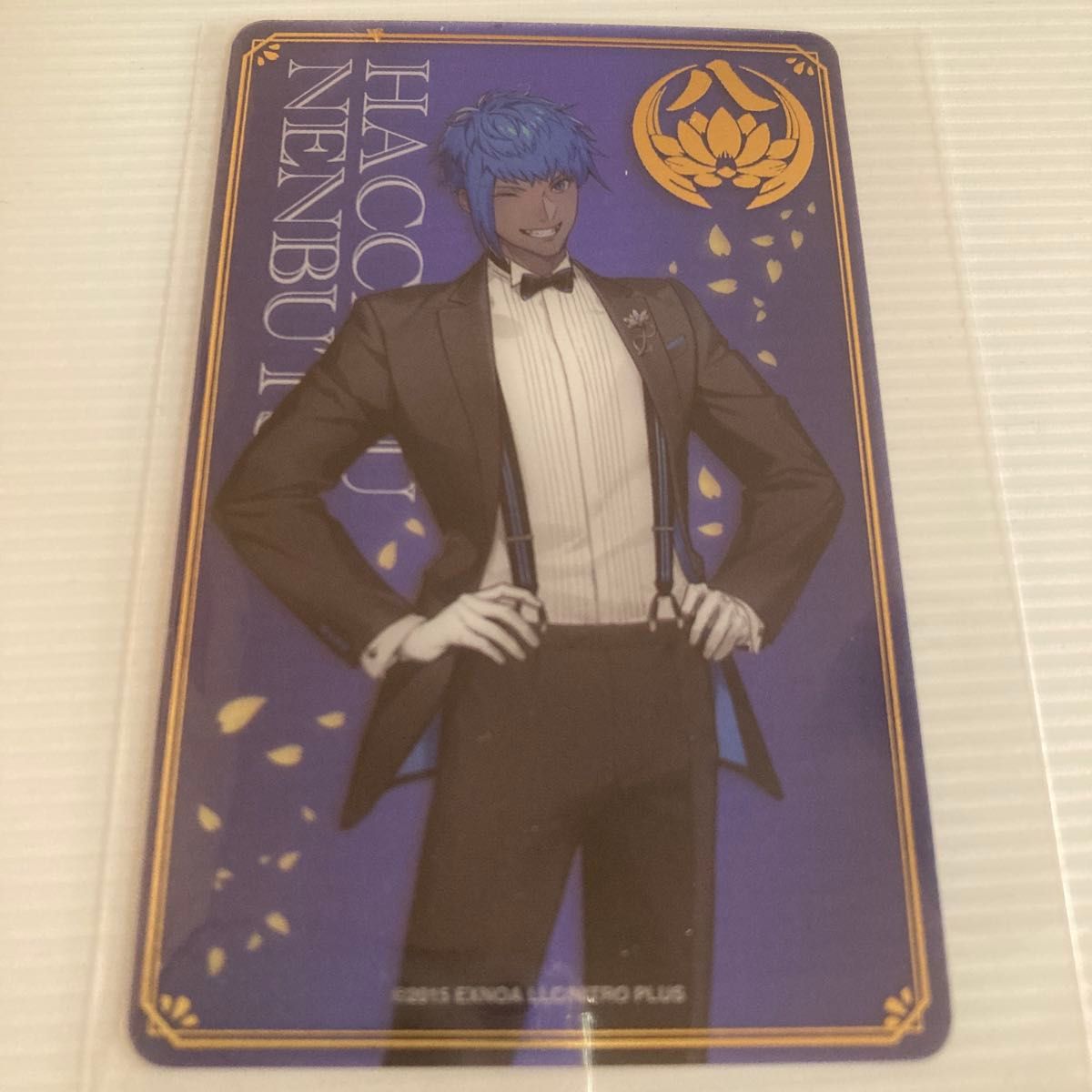 刀剣乱舞 八丁念仏 大本丸博 祝装箔押しクリアカード さくら装備