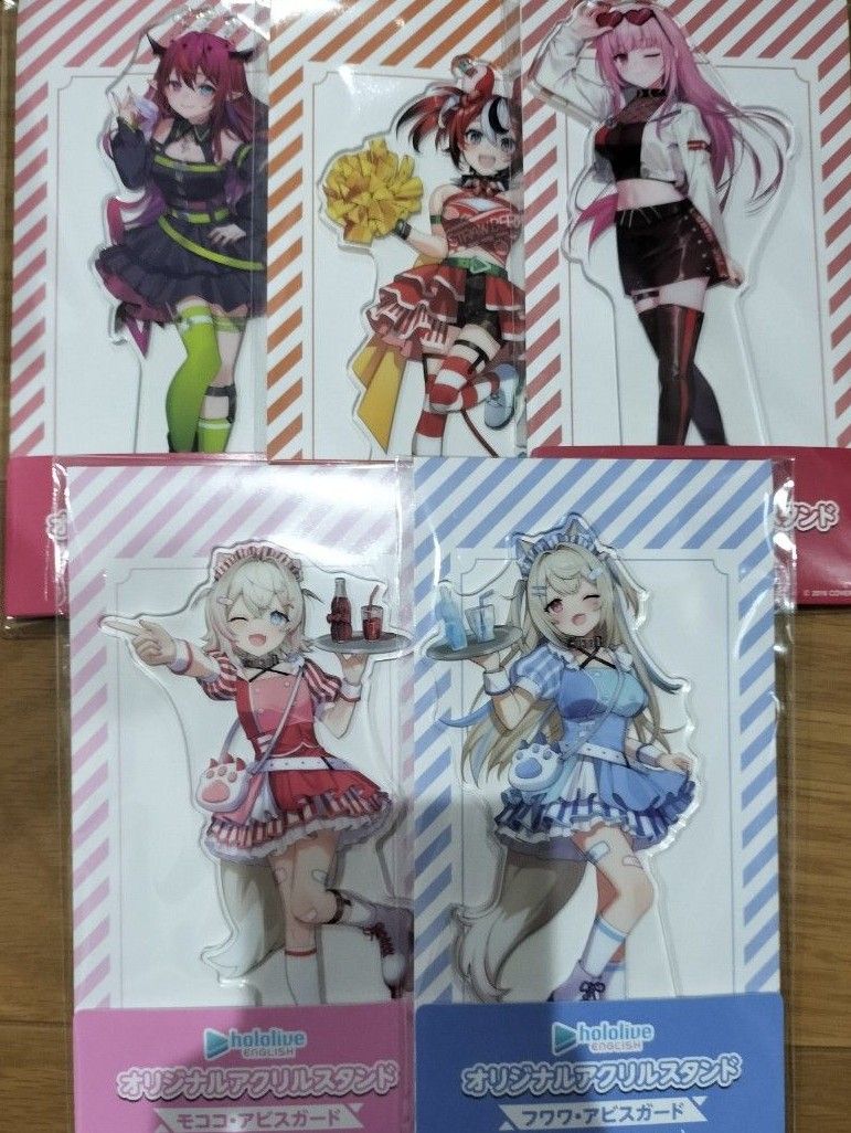 ホロライブ FLOW GLOW アクリルスタンド ファミリーマート ファミマ