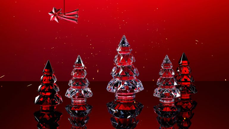 クリスマスを彩るラグジュアリーな輝きを放つバカラのホリデー