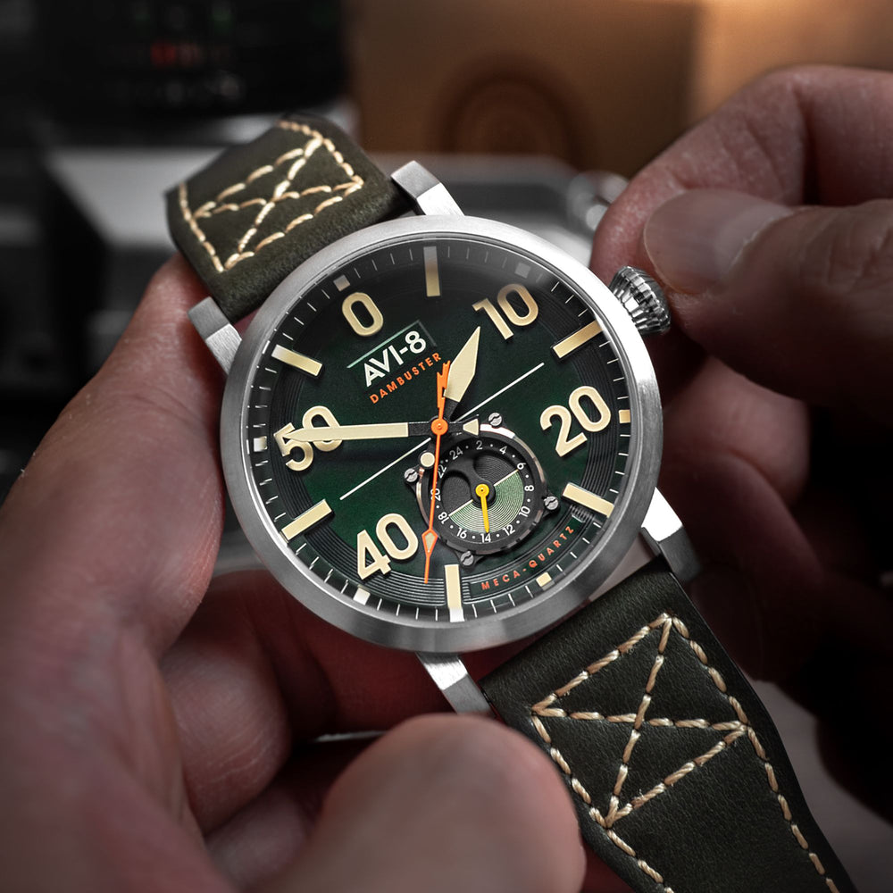 Forest Green | Dambuster Chadwick Meca-Quartz – AVI-8 Timepieces