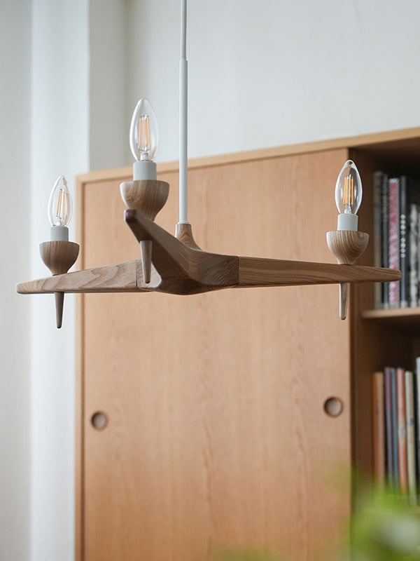 スロイド ウッドシャンデリア 3灯 | AXCIS ONLINE