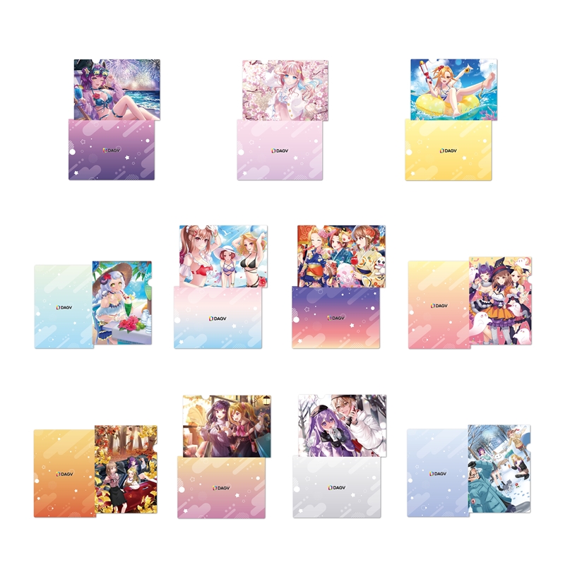 クリアファイル（全11種） | DAG