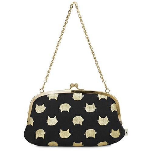 在庫商品】横長親子がま口財布【HAKUにゃんこ】 [M便 4/5] | がま口の