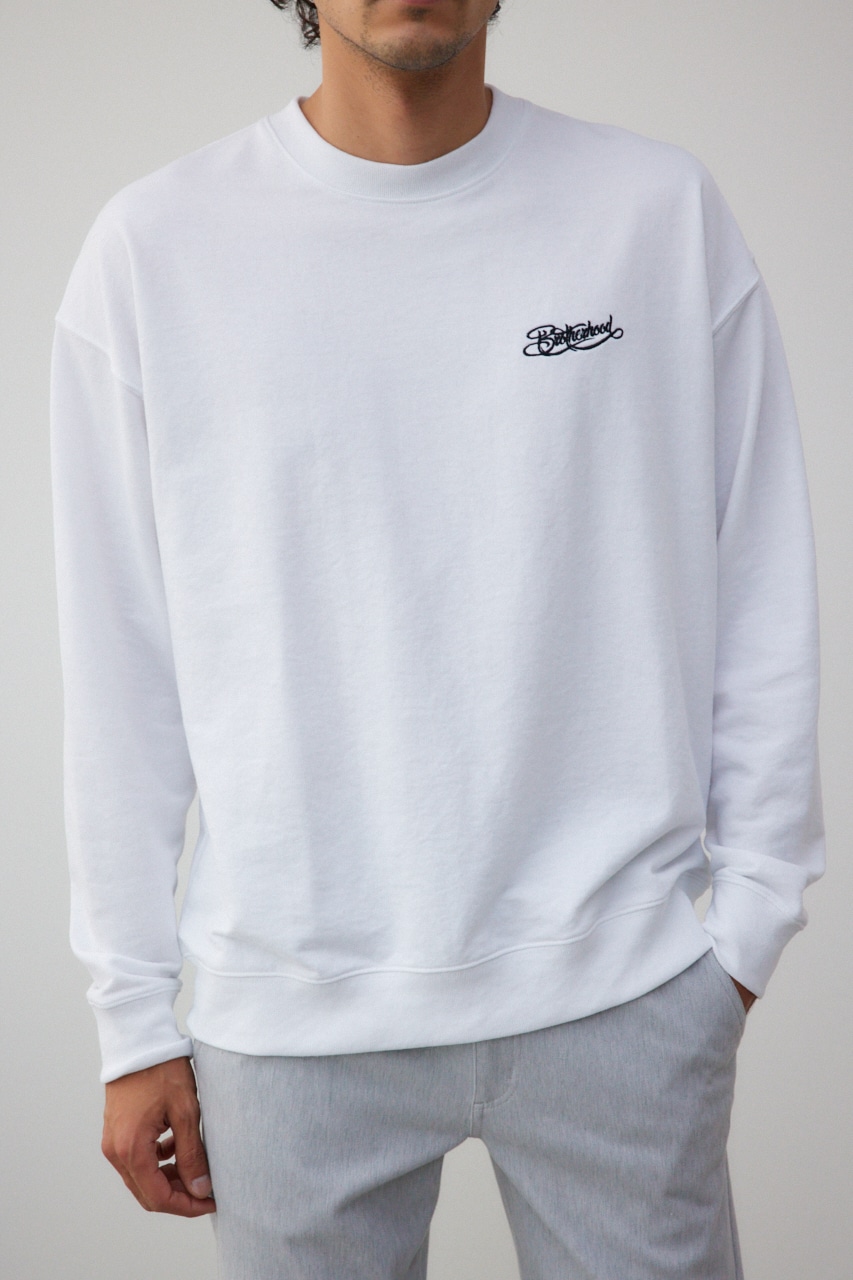 バックサガラ刺繍ロンT｜MEN｜251HSC90-101C｜AZUL BY MOUSSY