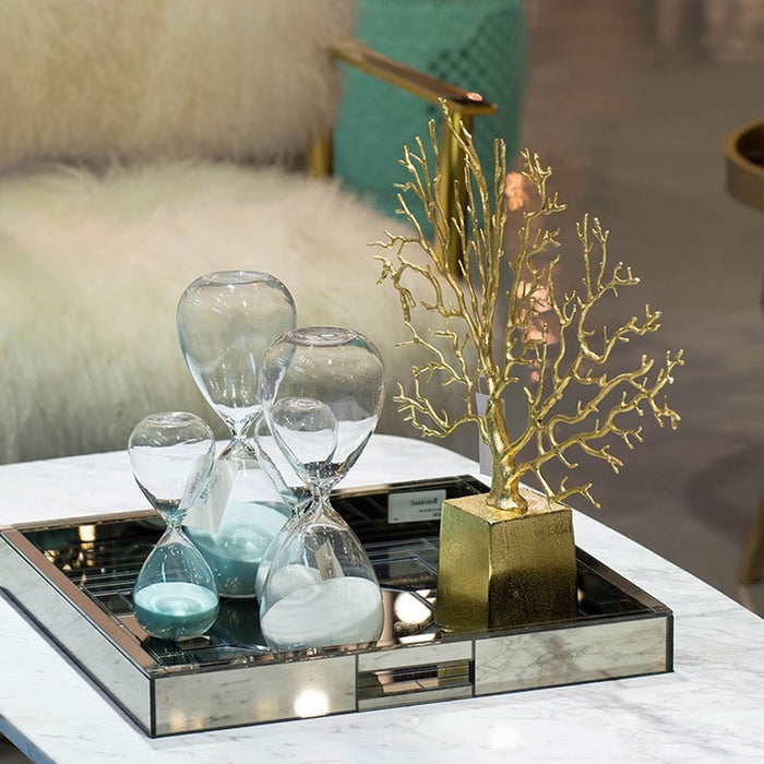 ツリーオブジェ ゴールド | ホームインテリア萬里